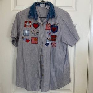 Vintage button up!